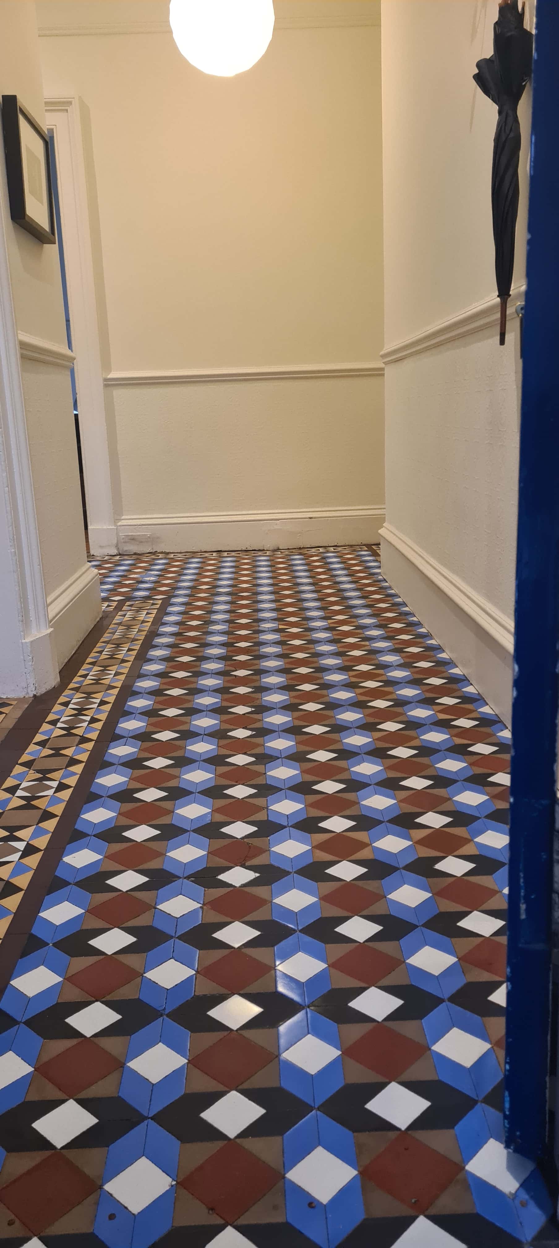 Victorian Floor After Restoration Glasgows West End